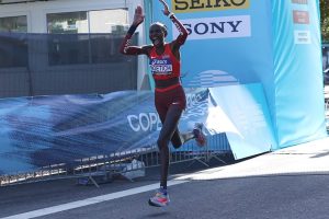Agnes Ngetich, Kopenhag'da Kadınlar Yarı Maraton Dünya Rekorunu Kırdı
