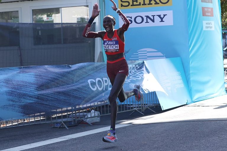 Agnes Ngetich, Kopenhag’da Kadınlar Yarı Maraton Dünya Rekorunu Kırdı