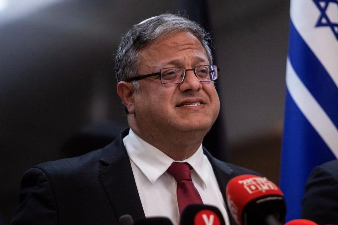 Ben-Gvir, Savunma Bakanlığı Şartıyla Filistinlileri Sürgün Planını İlan Etti