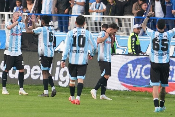 Erzurumspor FK, Samsunspor’u Miguel Cardoso’nun golüyle 1-0 mağlup etti