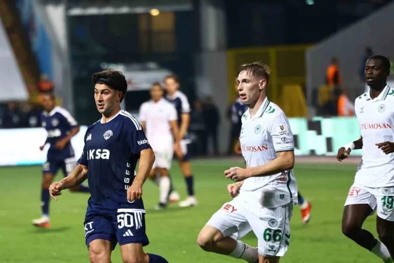 Kasımpaşa ile Konyaspor Süper Lig’de golsüz berabere kaldı