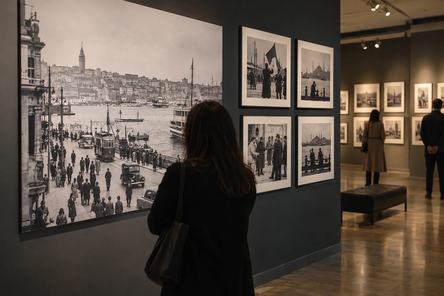 Pera Müzesi'nde erken Cumhuriyet İstanbul'u fotoğrafları sergileniyor