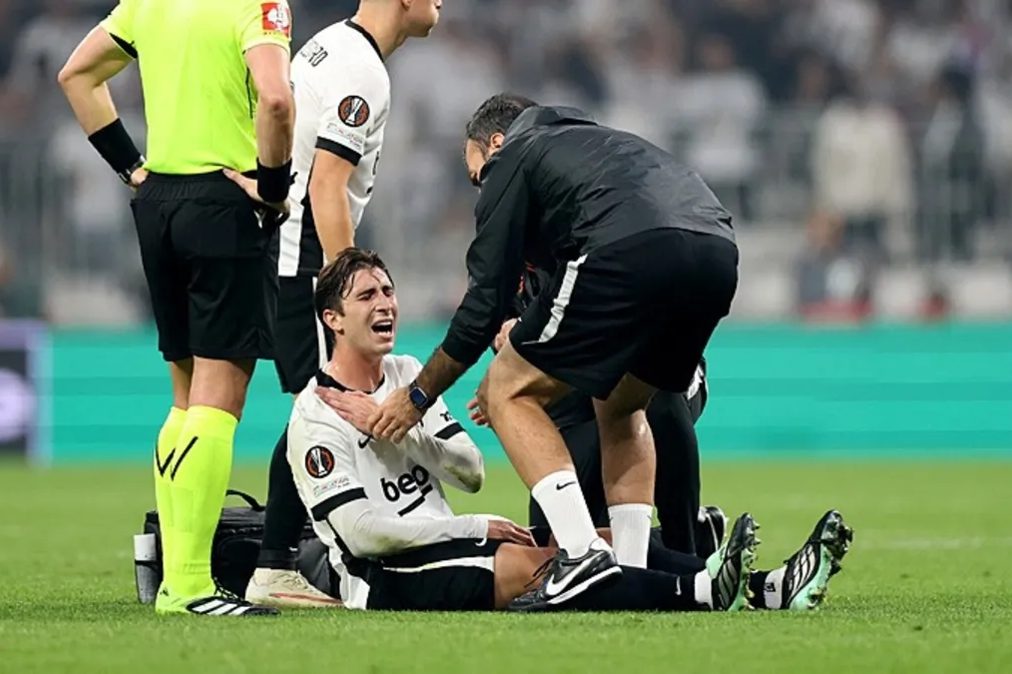Beşiktaş'ta Fabio Miretti'nin omzunda eklem ayrışması saptandı