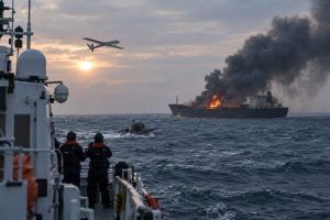 Bulgaristan açıklarında iki gemiye saldırı: Biri battı