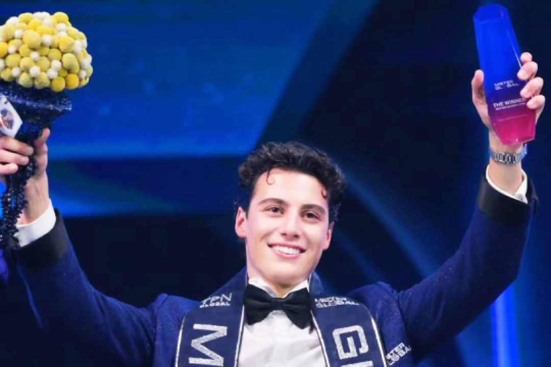 Dilhan Divrikli, Mister Global 2026'da Türkiye'ye birincilik getirdi