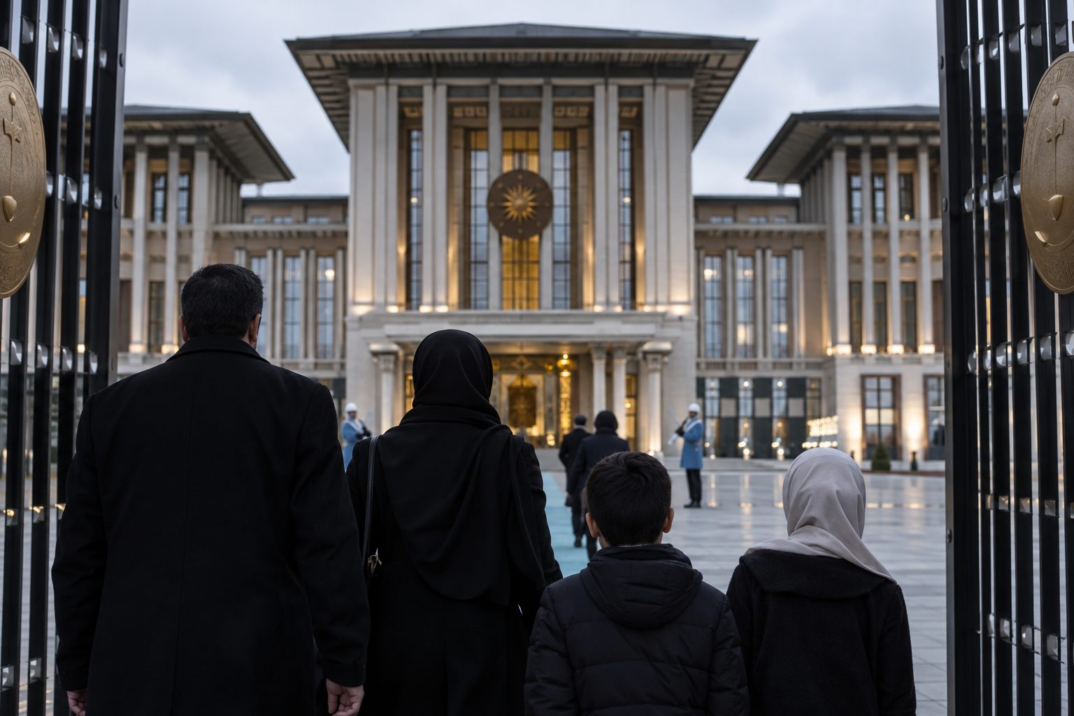 Erdoğan, Hind Rajab'ın Ailesini Külliye'de Kabul Etti