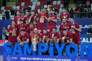 Galatasaray, Ziraat Bankkart’ı Yenerek Şampiyonlar Kupası’nı Aldı