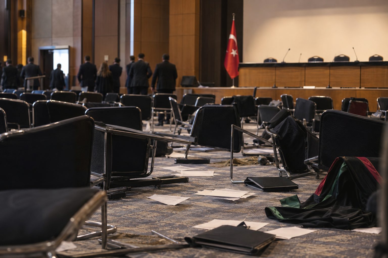 İstanbul Barosu Genel Kurulunda Kavga Sonrası Oturuma Ara Verildi