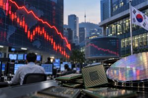 Kospi, çip hisselerindeki satışlarla yüzde 7'den fazla düştü