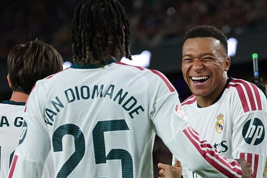 Kylian Mbappé'nin iki golü Real Madrid'e El Clásico zaferini getirdi