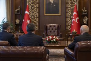 Oktay Saral’ın Bahçeli ziyaretinde birlik ve huzur vurgusu