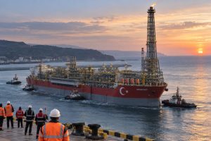 Osman Gazi yüzer üretim platformu Karadeniz gazını ikiye katlayacak