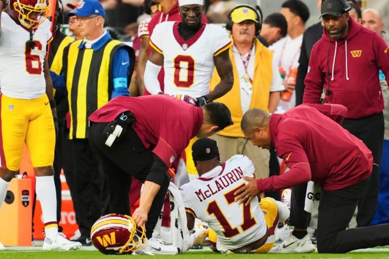 Commanders oyuncusu McLaurin, 49ers maçında sakatlandı