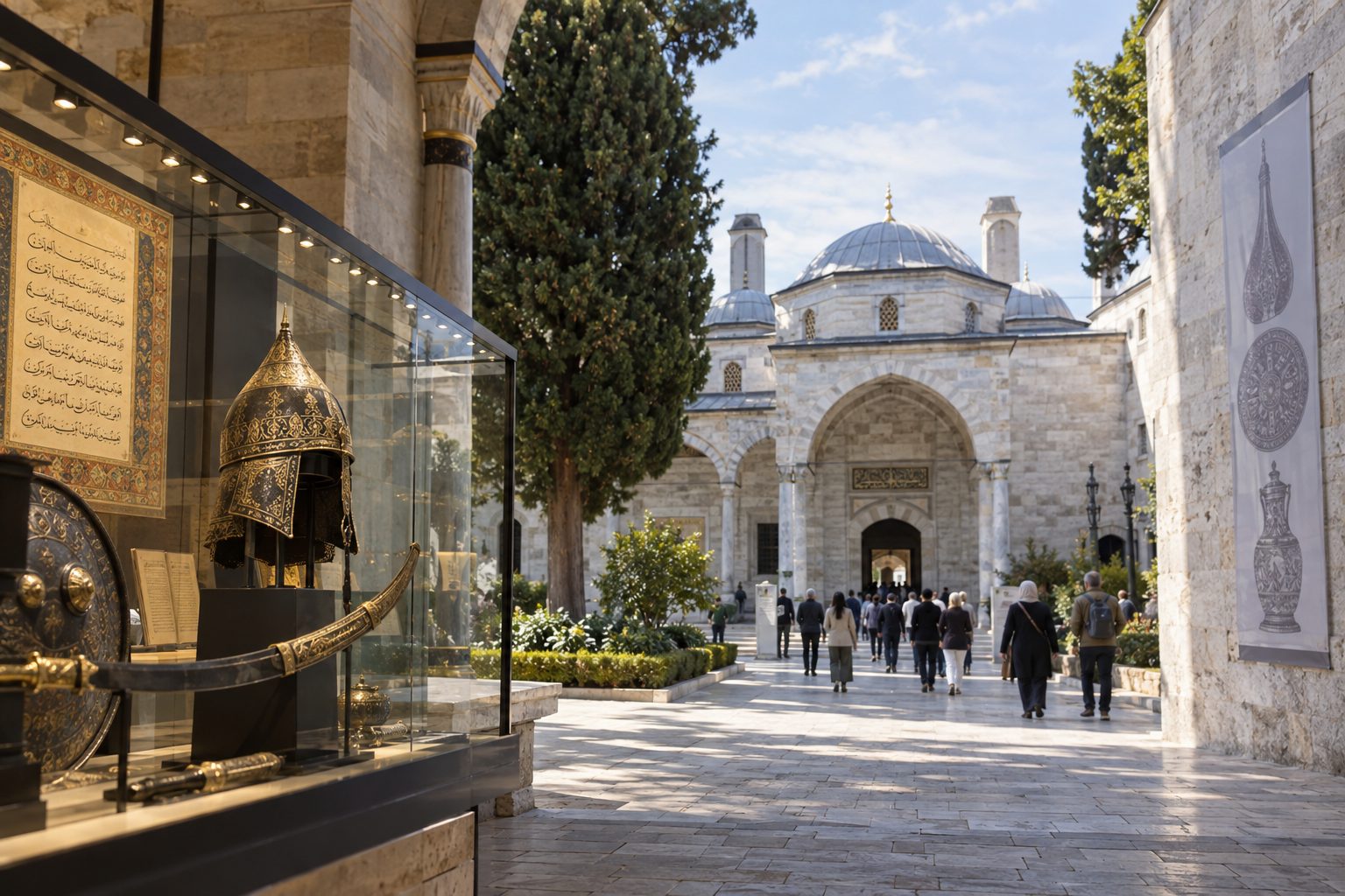 Topkapı Sarayı'nda 10 bin 500 eserin sergileneceği beş müze açıldı