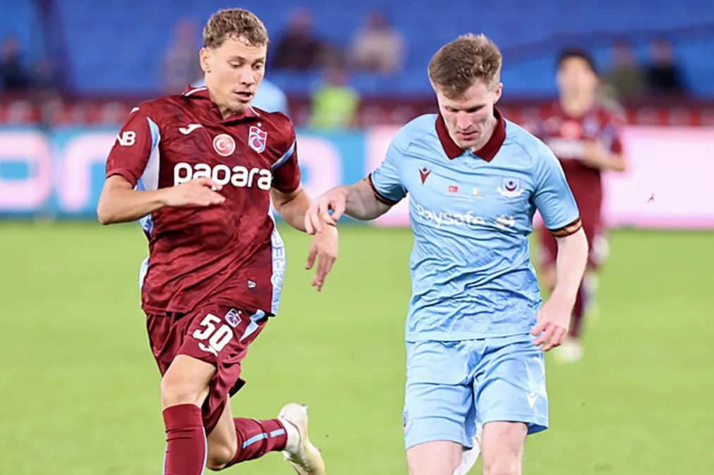 Trabzonspor, Drogheda United dostluk maçını 1-0 kaybetti