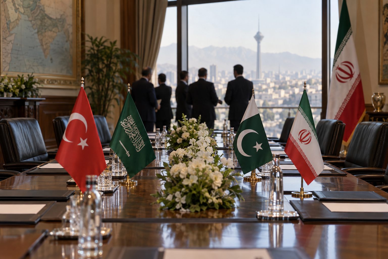 Türkiye, Suudi Arabistan ve Pakistan Tahran'da güvenliği görüşecek
