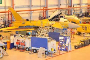 Türkiye'ye üretim hattındaki Eurofighter uçakları için teklif geldi